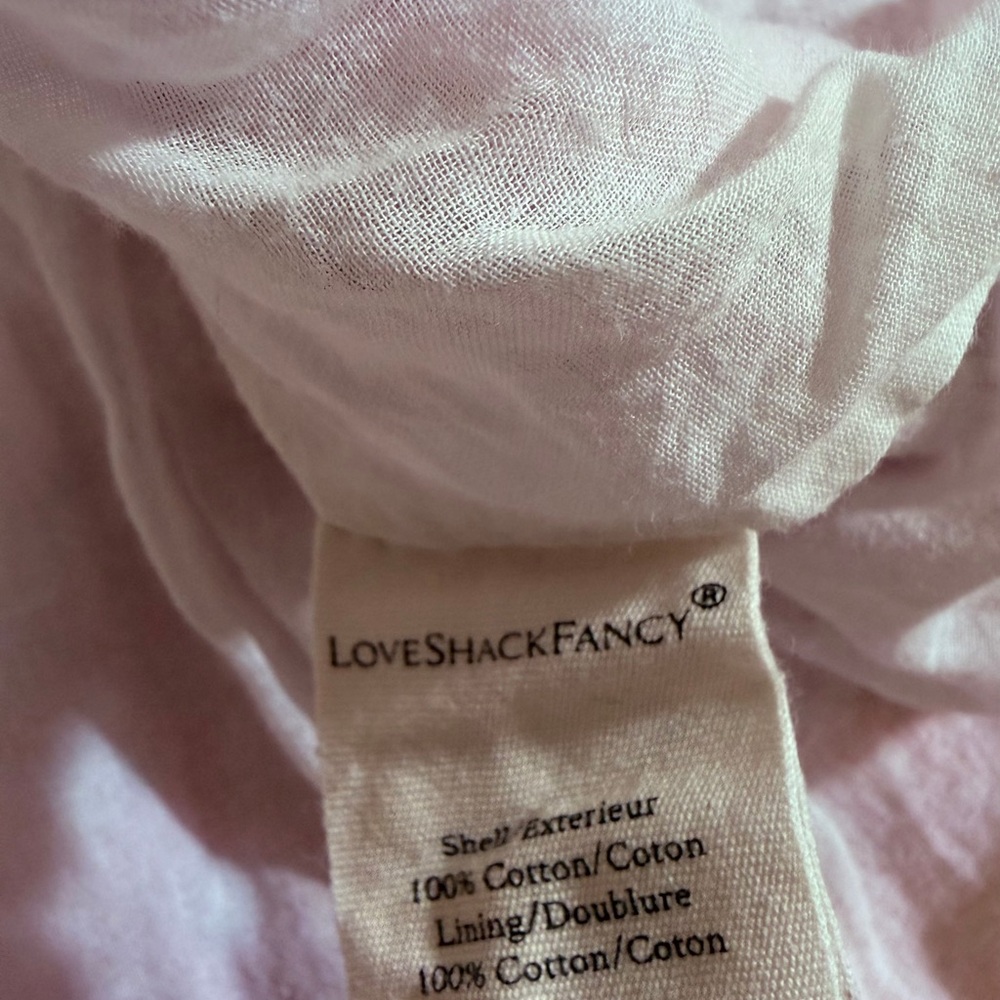 Loveshackfancy Stanton strawberry patchwork ruffl… - image 5